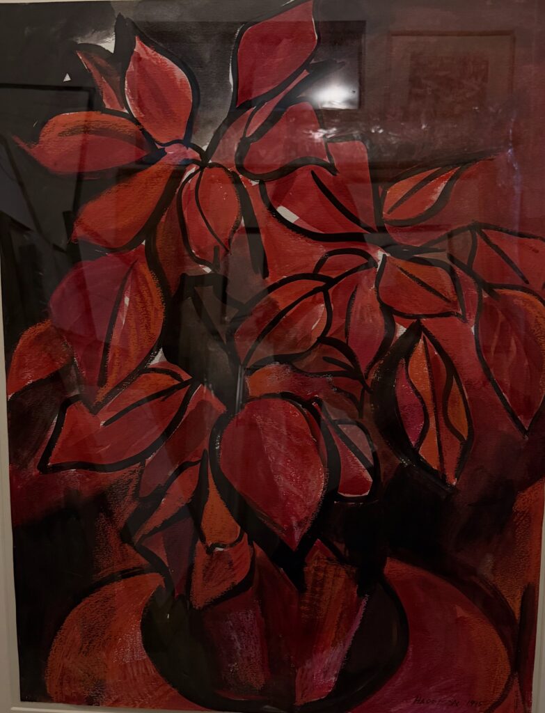 Poinsettia #3 By Myrna Harrison