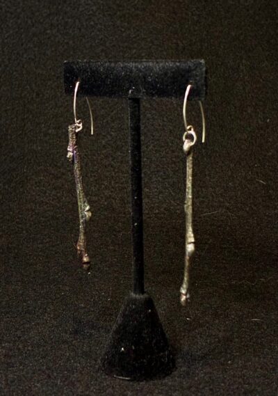 Pussy Willow Earrings by Kristine Mills
