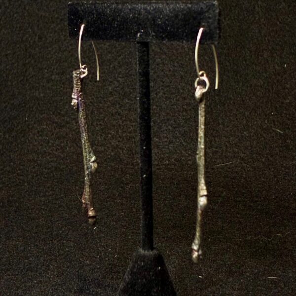 Pussy Willow Earrings by Kristine Mills