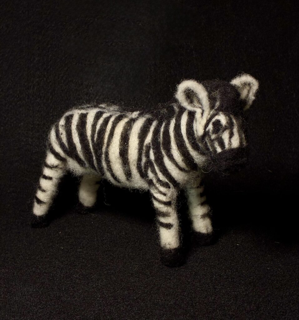 Zebra by Laurie Cameron