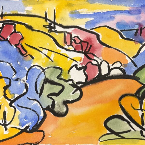 Abstract #16 Landscape by Myrna Harrison