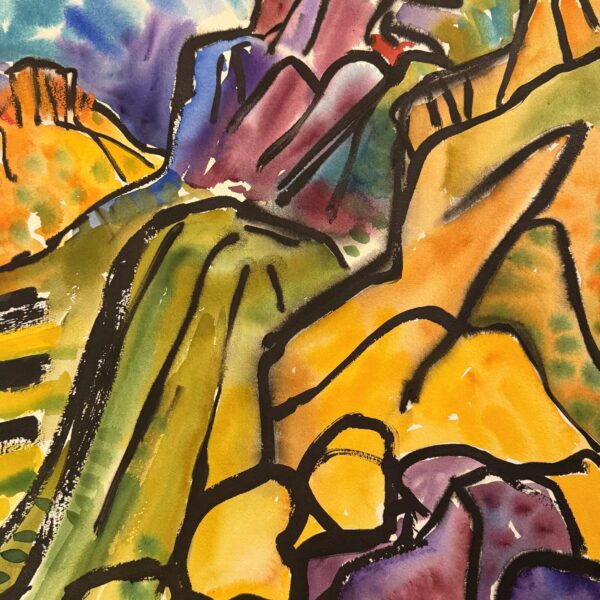 Abstract #18 Landscape by Myrna Harrison