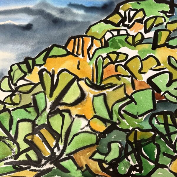 Abstract Landscape #5 by Myrna Harrison
