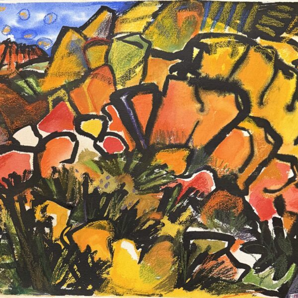 Abstract Landscape #7 by Myrna Harrison