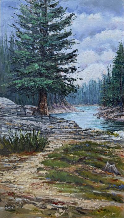 Bear Canyon Lake by Ed Buonvecchio