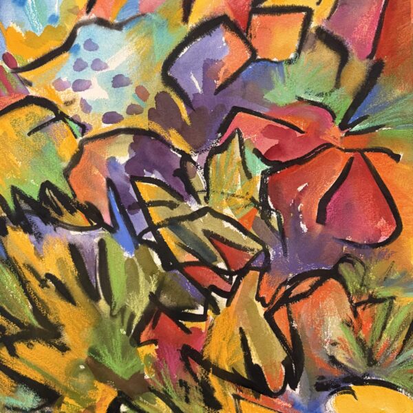 Buckhorn Creek Cliffs #8 by Myrna Harrison