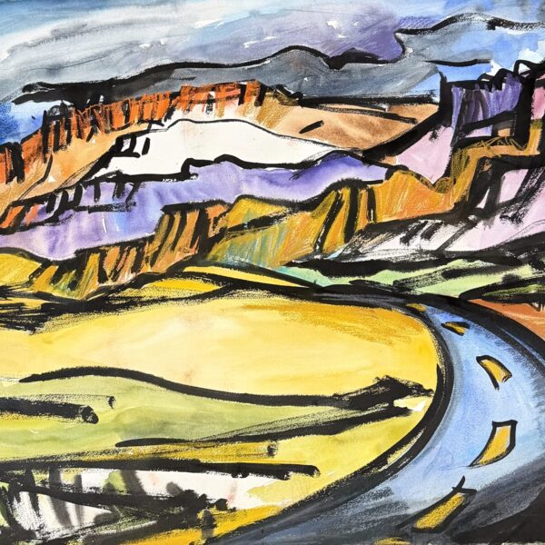 Desert Landscape #2 by Myrna Harrison
