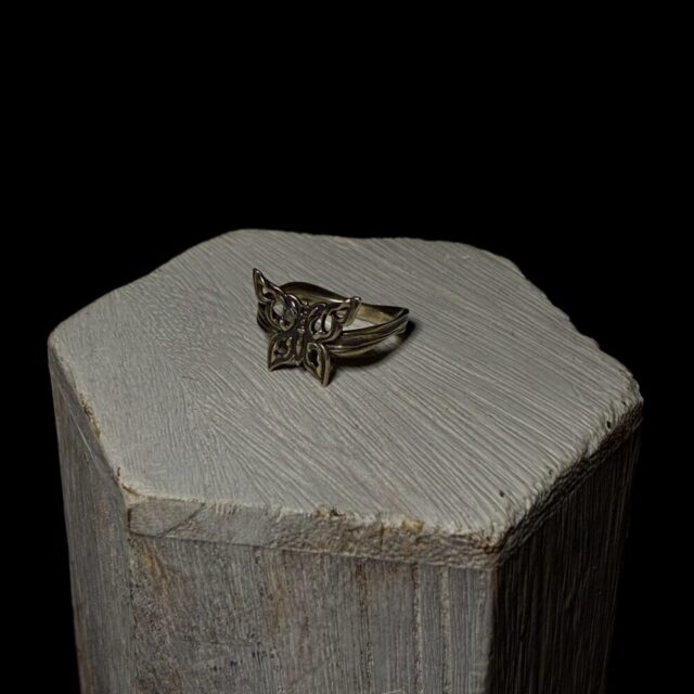 Sterling Silver Butterfly Ring by Kim Fox