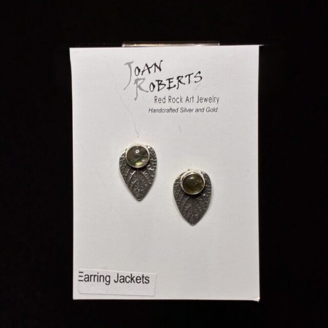 Small Sterling Silver Earring Jackets by Joan Roberts