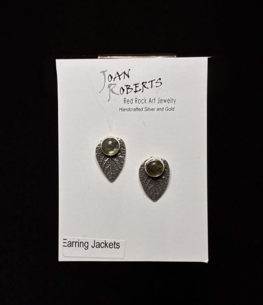 Small Sterling Silver Earring Jackets by Joan Roberts