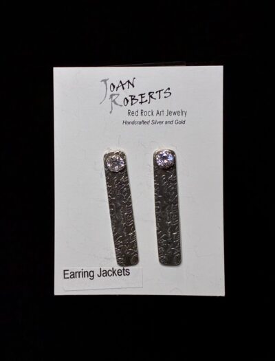 Sterling Silver Chinese Earring Jackets by Joan Roberts
