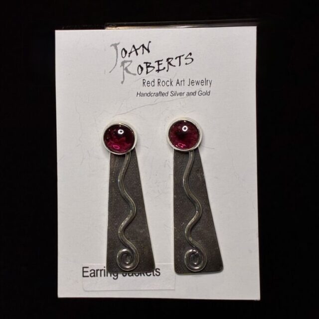 Sterling Silver Coil Earring Jackets by Joan Roberts