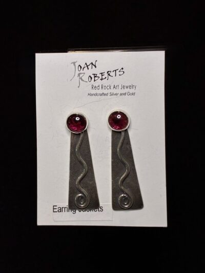 Sterling Silver Coil Earring Jackets by Joan Roberts