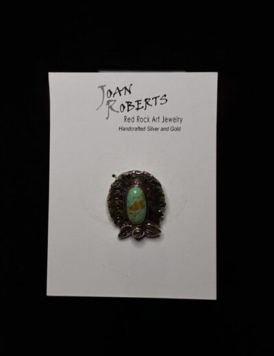 Arizona Turquoise Pendant by Joan Roberts