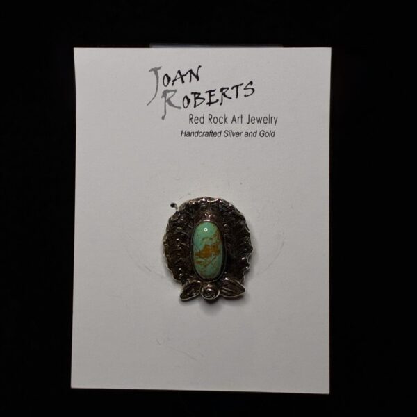 Arizona Turquoise Pendant by Joan Roberts
