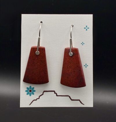 Sonoran Sunrise Chrysocolla & Sterling Silver Earrings by Nancy Foo