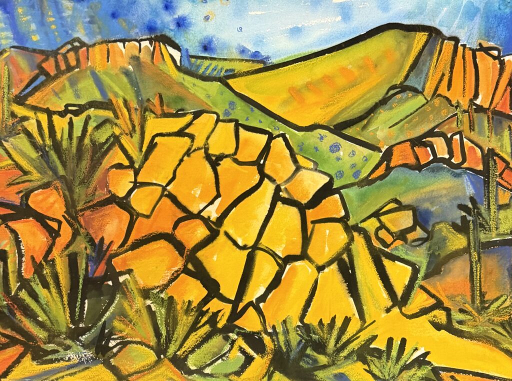Landscape #10 by Myrna Harrison