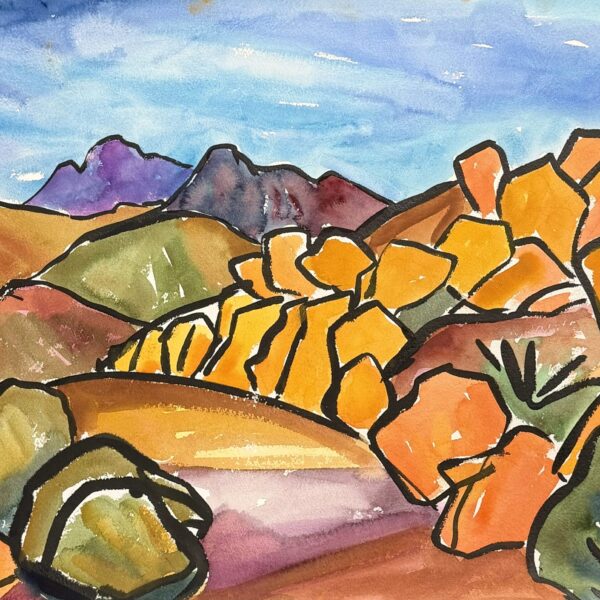 Landscape #9 by Myrna Harrison