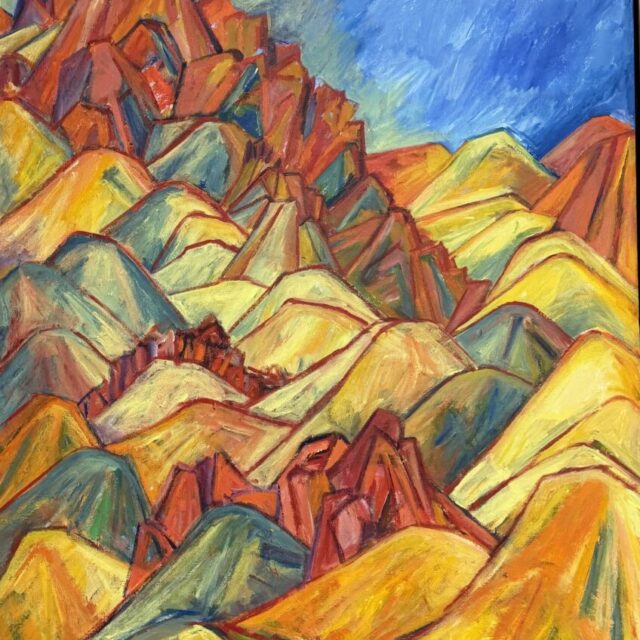 Mountain Landscape by Myrna Harrison