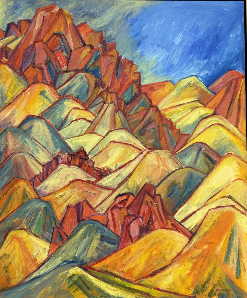 Mountain Landscape by Myrna Harrison
