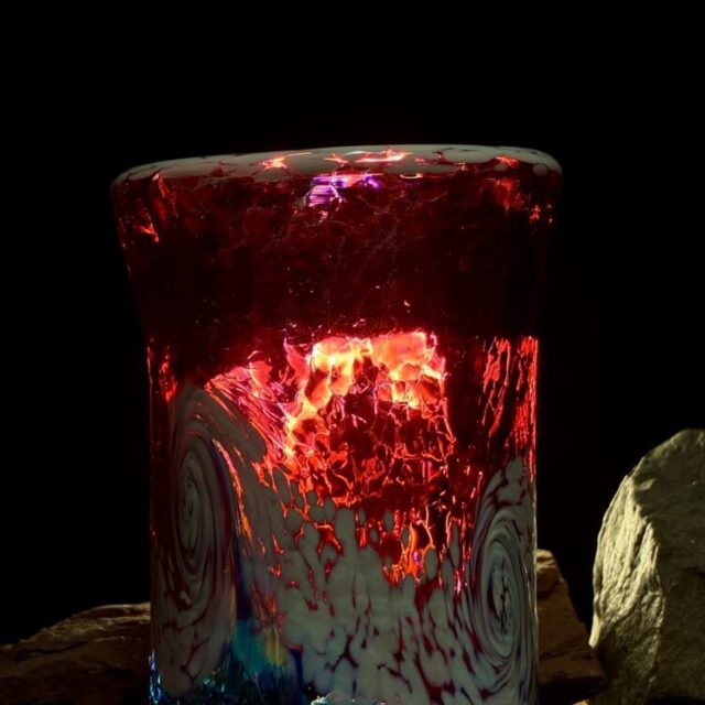 Round Flare Vase by George Averbeck