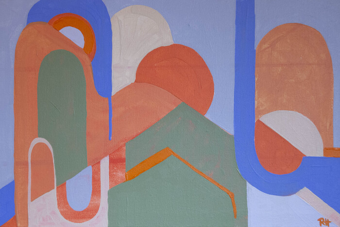 Sherbert Skies 1 by Rachel Hertzman FRDM26