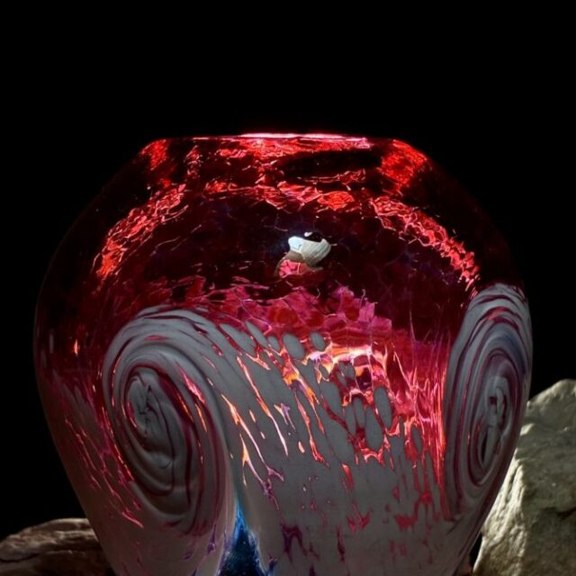 Small Hole Vase by George Averbeck