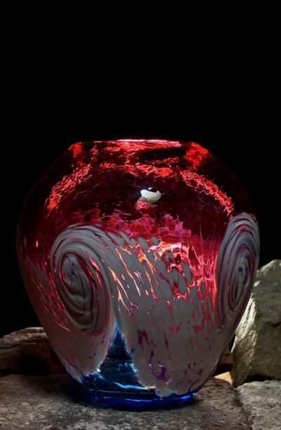 Small Hole Vase by George Averbeck