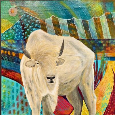 White Bison by Maryellen Pugh FRDM