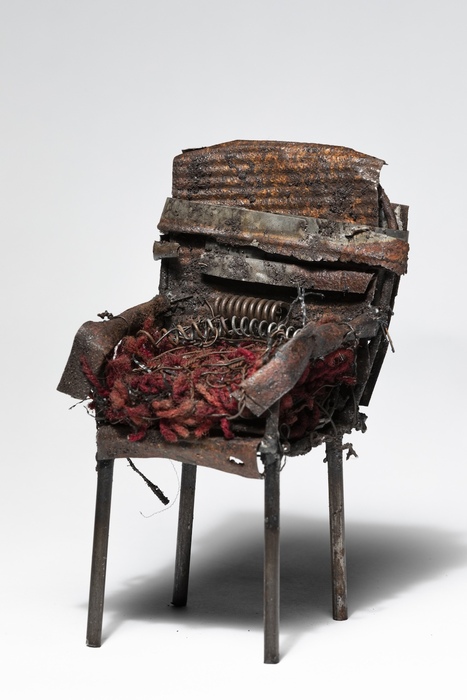 Chair Assemblage # 2 By Ronald Gonzalez BTF26