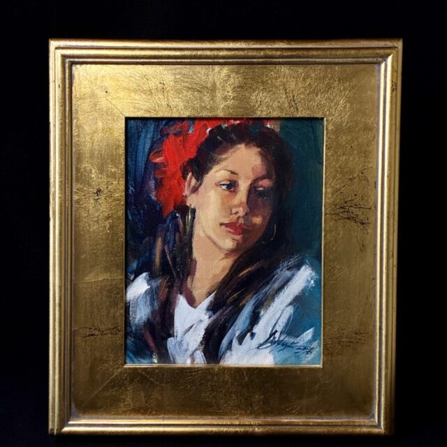 Folklorico Dancer by Gretchen Lopez