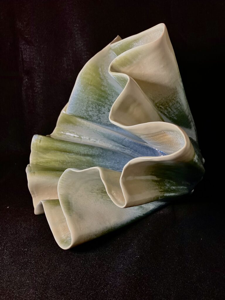 Clam Shell Bowl by Sharon Penchina