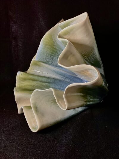 Clam Shell Bowl by Sharon Penchina