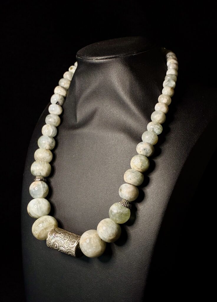 Fine Silver Peruvian Opal by Joan Roberts