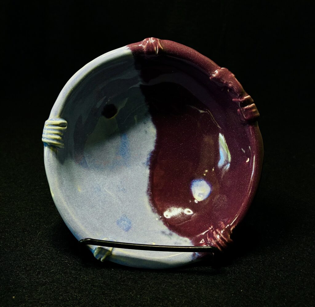 Ying Yang Bowl by V Norton
