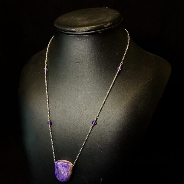 Chariote & Amethyst Necklace by Nancy Foo