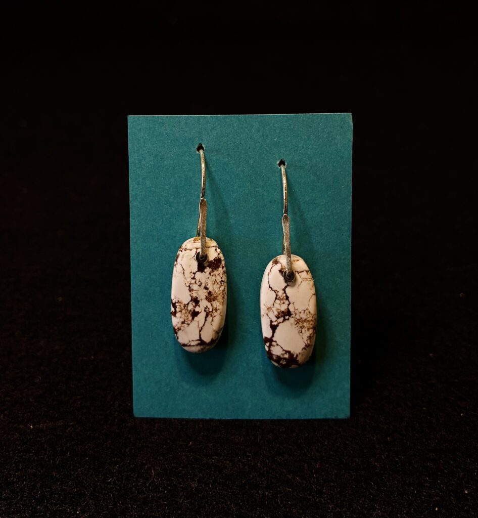 Wild Horse Jasper Earrings by Nancy Foo