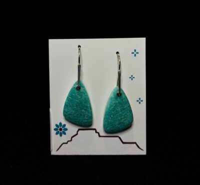 Russian Amazonite Earrings by Nancy Foo