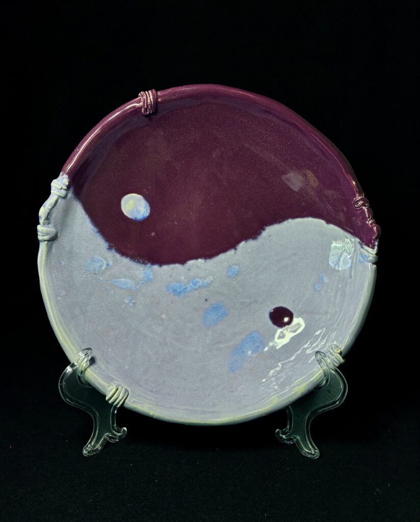Yin/Yang Large Bowl by V. Norton