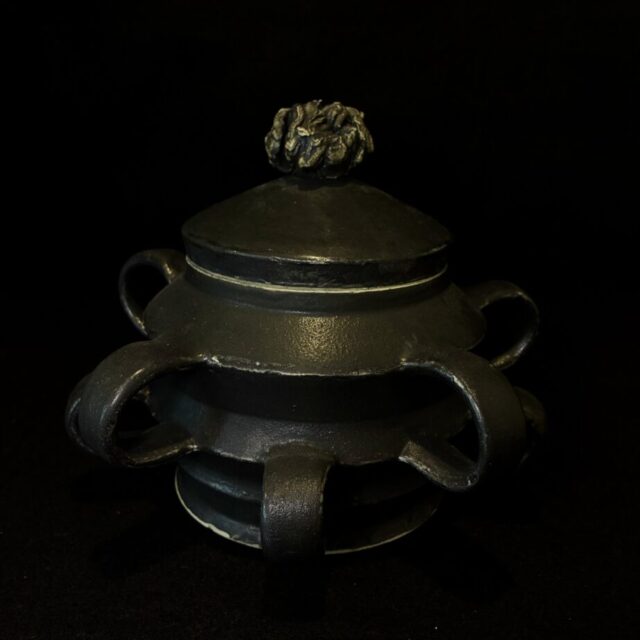Jar With Handles by Chas Frisco