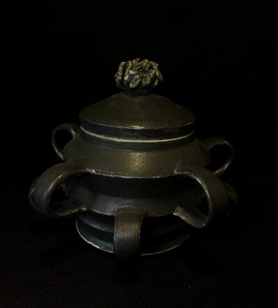 Jar With Handles by Chas Frisco