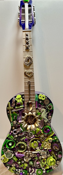 Purple Lady By Christine Veitch BTF26