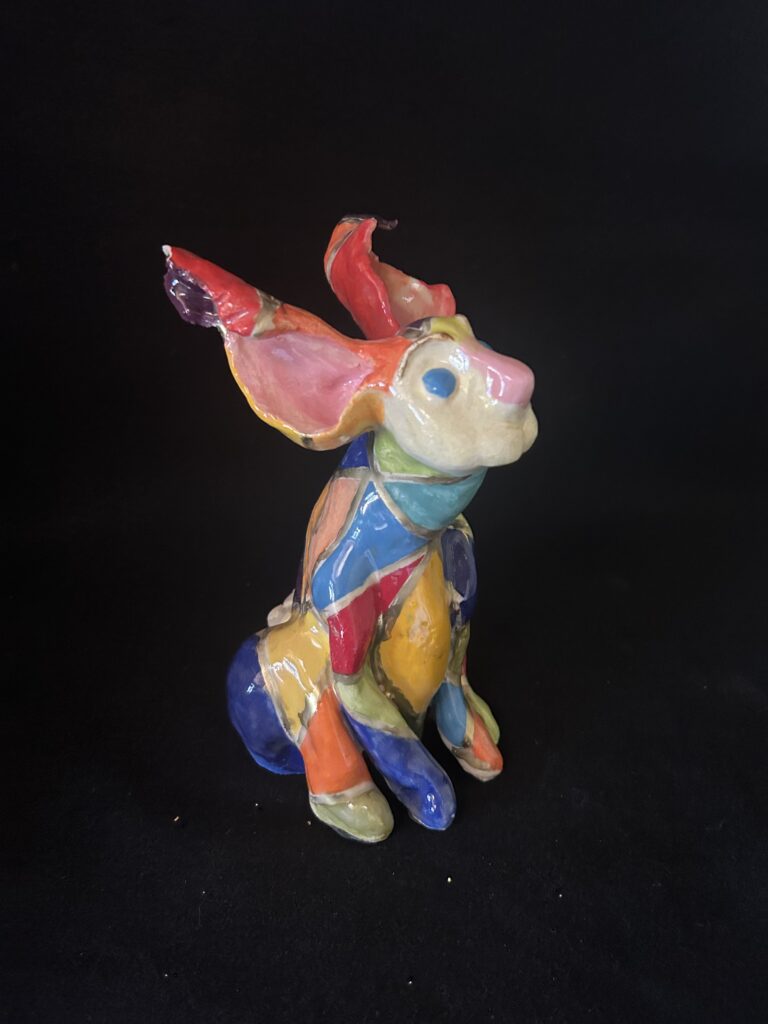 Kintsugi Bunny by Amy Light