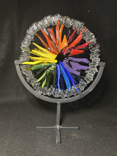Small Rainbow Suncatcher by Amy Light