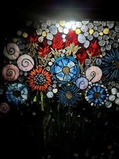 Glass-on Glass Mosaic