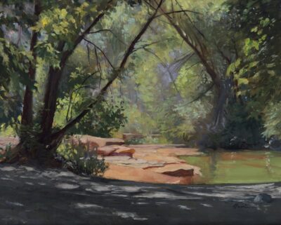 Enchanted Creekside by Lili Anne Laurin
