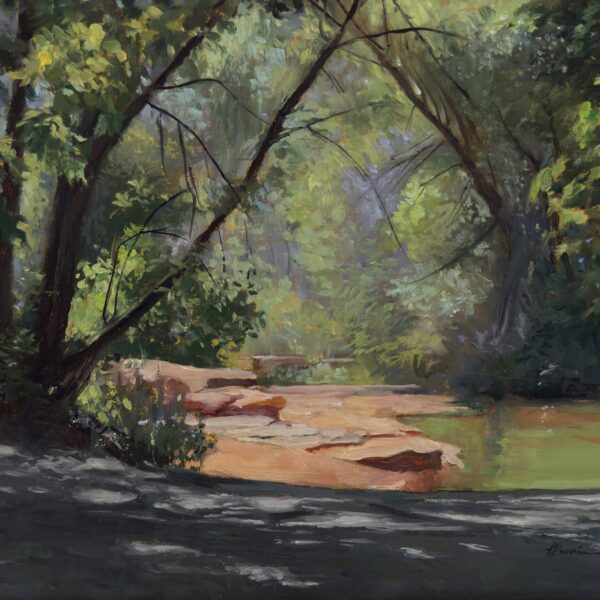 Enchanted Creekside by Lili Anne Laurin