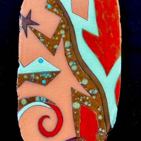 2 Lizards by Mariann Leahy