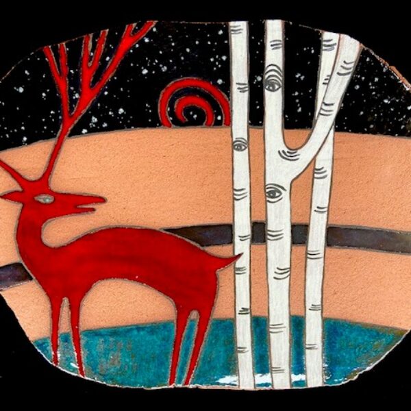 Aspen Deer by Mariann Leahy