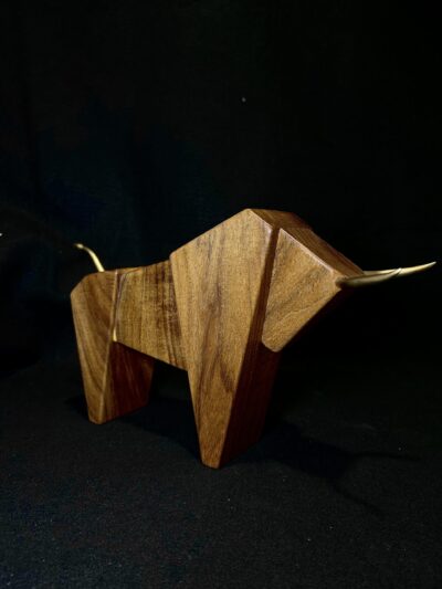Picasso Bull Mesquite by Barry Richardson
